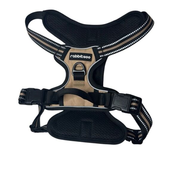 Rabbitgoo Black and Tan Dog Harness. Size Medium. - Picture 1 of 4